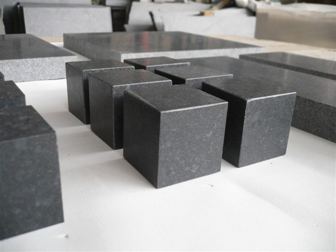 Fuding Black Basalt Honed Cubes