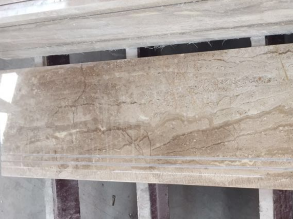 Diana Real Beige Marble Polished Interior Steps 